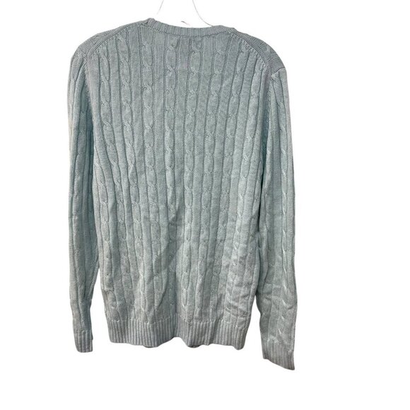 Vineyard Vines Wool Cashmere Sweater Size Medium Women's 2e6014 Blue Crew Neck - Picture 1 of 7